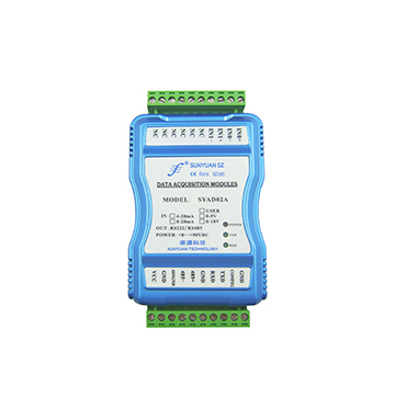 5、ISO AD02/ISO AD04系列2路-4路輸入各通道隔離型防竄擾智能傳感器模塊