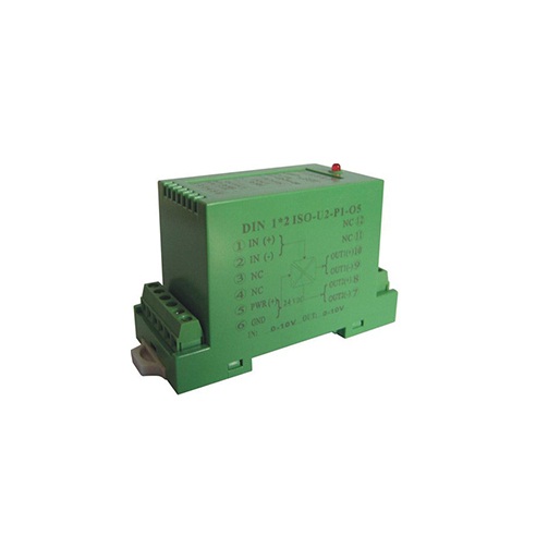 2、RS232/485轉4-20mA/0-10V智能傳感器( 數字信號轉模擬DA智能變送器)： ISO DA系列